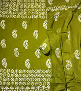 Block Print Elegant Cotton Suit Set - Yanchi